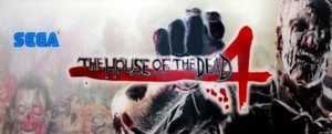 "Carpa arcade House of the Dead 4 29""x12"" translite retroiluminada" - Imagen 1 de 1