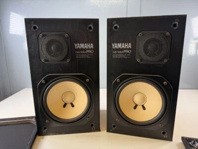 Yamaha NS-10M PRO Speaker System Large Speaker Terminal Bookshelf Speakers Used - Image 1 of 4