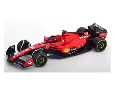 FORMULA 1 FERRARI SF-23 SEASON CAR 2023 AUTO 1:43 CHARLES LECLERC BURAGO - Immagine 1 di 2