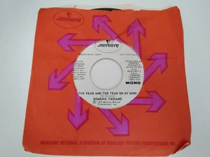 DOMENIC TROIANO - "THE WEAR AND TEAR ON MY MIND" / PROMO! / MERCURY RECORDS 1972 - Imagen 1 de 2
