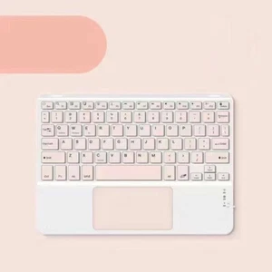 Portable With touchpad Rechargeable Wireless keyboard for iOS Windows Android - Picture 1 of 16
