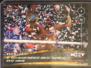 2020 Topps Now WWE NXT #20 Keith Lee The Great American Bash - Picture 1 of 2