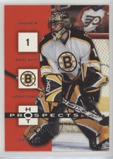 2005-06 Fleer Hot Prospects Red Hot /100 Andrew Raycroft #9