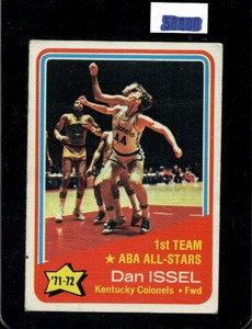 1972-73 TOPPS #249 DAN ISSEL GOOD AS HOF NICELY CENTERED *X61258