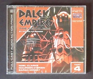 DOCTOR WHO DALEK EMPIRE THE FEARLESS PART 4 - Big Finish CD - SEALED - Picture 1 of 1