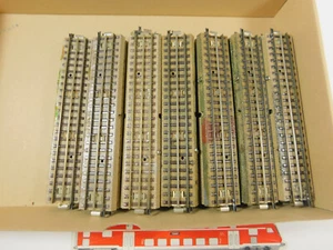 AR513-2# 33x Märklin H0/00/AC Gleisstück gerade M-Gleis 3600/800/Mittelleiter - Bild 1 von 5