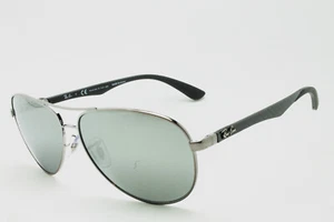 NUEVAS GAFAS DE SOL POLARIZADAS ESPEJADAS RAY BAN TECH RB8313 004/K6 TALLA:61-13-140 - Imagen 1 de 4