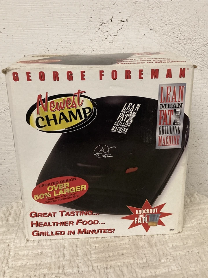 George Foreman GR2B Indoor Grill