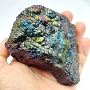 Big Premium Leklai Natural Stone Rainbow 7 Color 796g-Thai Amulet Powerful Luck - Picture 1 of 6