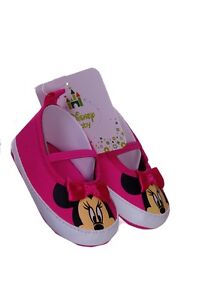 Baby Girls Minnie Mouse Pink Shoes Halloween Costume Acc 3 6 9 12 Months 2 3 NEW