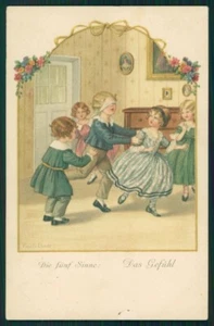 Künstler signierte Pauli Ebner Kinder Serie 1356 Postkarte TC2236 - Bild 1 von 2