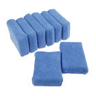 8 Stück Auto Blau Mikrofaser Schwamm Pads Waschen Wachs Polieren 4.7"x3.1"x1.4"