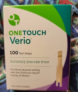 Tiras reactivas One Touch Verio (100 unidades) caducan 11/2026 - Imagen 1 de 2