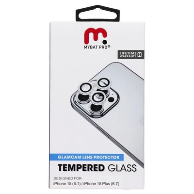 Mybat Pro Glamcam Tempered Glass Lens Protector for iPhone 15 / 15 Plus - Image 1 of 2