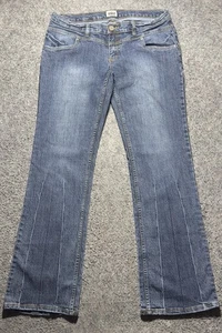 Jeans Colours Of The World para mujer talla 42 (8-10) tiro medio azul pierna recta - Imagen 1 de 14