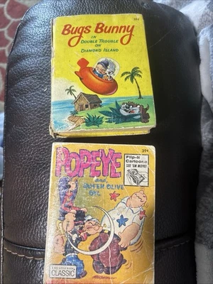 VINTAGE 1960’s, 1970’s. Big Little Books", Bugs Bunny & Popeye - Image 1 of 4