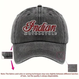 Sombrero ajustable Indian Motorcycle. Tres colores: negro, rojo, caqui. - Imagen 1 de 4
