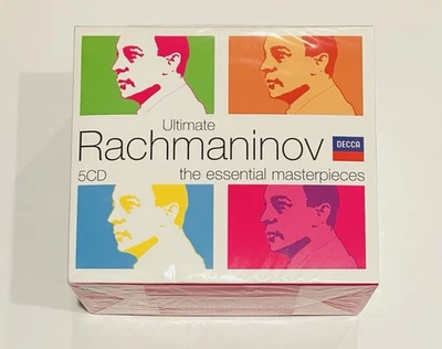 Ultimate Rachmaninov: The Essential Masterpieces CD, 2007, 5 Discs, Decca UK NEW - Image 1 of 4