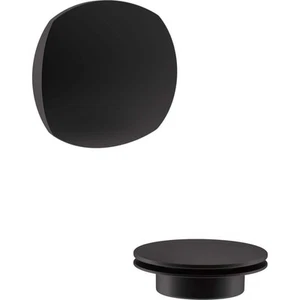 PureFlo 3-1/8 pulgadas Borde de drenaje de cable de baño en negro mate - Imagen 1 de 1