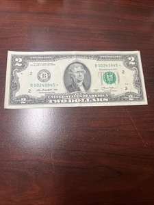 Star Note $2 2013 New York Two Dollar Bill New York Star Note - Picture 1 of 8