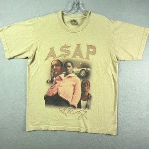 Vintage ASAP Rocky T-Shirt Herren Large hellbraun - Bild 1 von 7