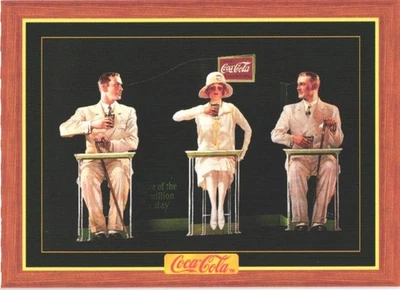 1995 Collect-A-Card Coca-Cola Collection Series 4 #347 Window display - Image 1 of 2