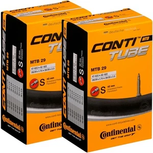 MTB 29x1.75-2.5" / 47-622 - 62-622 Inner Tubes - 42mm Presta Valve (Pack of ... - Picture 1 of 4