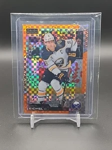 2020-21 O-Pee-Chee Platinum Orange Checkers Jack Eichel /25 Buffalo Sabres  - Bild 1 von 1