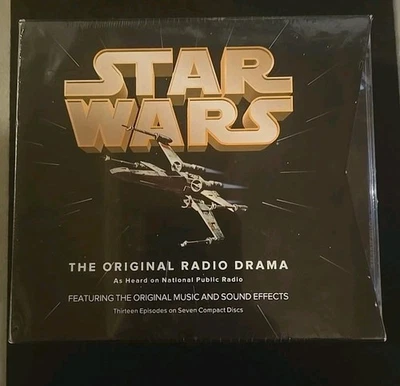 NEW Star Wars The Original Radio Drama (1993, Compact Disc) 7 Discs Lucasfilm - Image 1 of 4