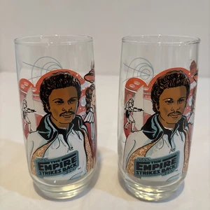 Star Wars Glass Collector Series 1980 The Empire Strikes Back Coke/BK (2) - Picture 1 of 6
