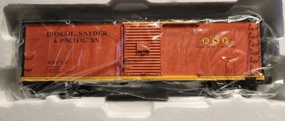 Atlas O Scale Steel Re Built USRA Box Car Roscoe, Snyder & Pacific #32 - Image 1 of 4