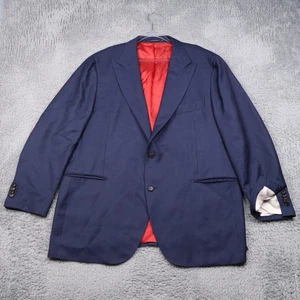 Suitsupply Blazer Mens 52R La Spalla Vitale Barberis Canonico Wool Blue Peak - Picture 1 of 24