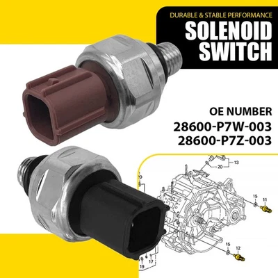 Transmission Pressure Switches For ACURA TSX 2004-2011 RDX 2007-2011 28600P7Z003 - Image 1 of 4