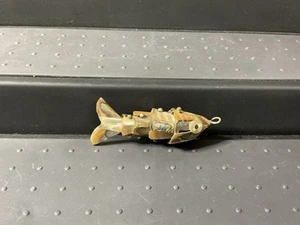 Vintage Abalone Articulated Fish Pendent Bottle Opener - Picture 1 of 5