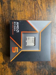 AMD Ryzen 5 9600X 6-Core 5.4GHz Unlocked CPU AM5 Zen 5 Desktop Processor - Afbeelding 1 van 1