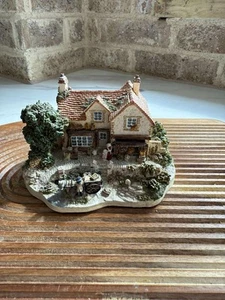 The Farmer Visits Figurine Jane Hart Country Scene Collectible Display - Picture 1 of 6