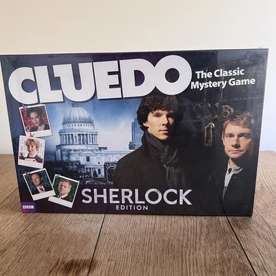 Cluedo Sherlock Edition Board Game BBC TV Show New & Sealed Mystery Detective - Image 1 of 4