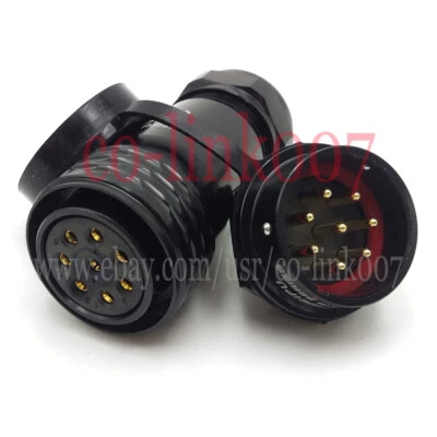 WEIPU SA28 25A 500V 8Pin Waterproof Avition Connector,Industrial Power Connector - Image 1 of 4