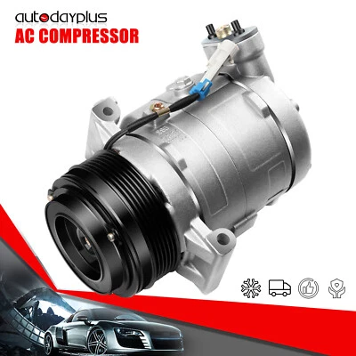 Compresor y embrague de aire acondicionado para Chevrolet Camaro 2010-2012 2013 2014 2015 3,6 L Foto 1 de 4