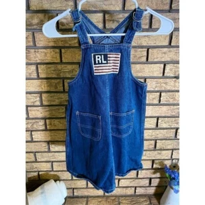 Polo Jeans Co. Ralph Lauren Girls Overall Jumper Dress - Picture 1 of 5
