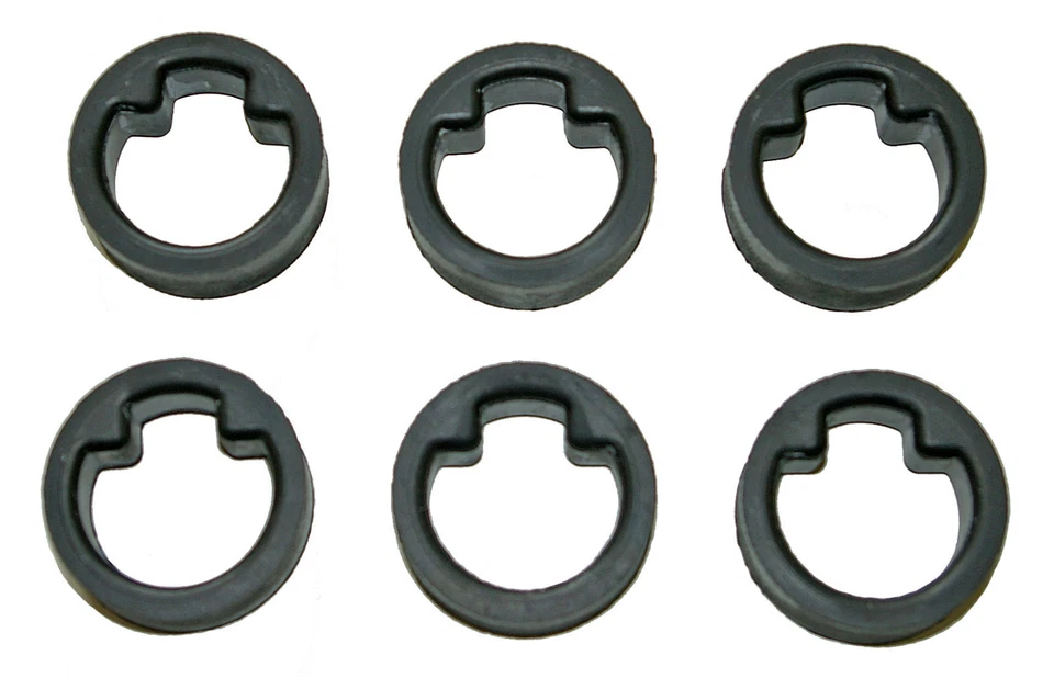 Honda VT600C Shadow VLX reposapiés de goma delantera o trasera, juego de 6 (1998-2007) Foto 1 de 1