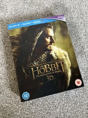 The Hobbit: The Desolation of Smaug 3D Blu-ray (2014) NEW - Lenticular Sleeve - Image 1 of 2