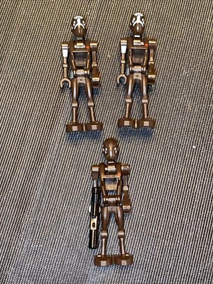 LEGO Star Wars 1x Commando Droid Sw0359 2x Captain Minifigure SW0448 75002 Lot - Image 1 of 2