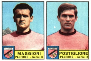 FIGURINA CALCIATORI PANINI 1963/64 - PALERMO - MAGGIONI / POSTIGLIONE - Imagen 1 de 2