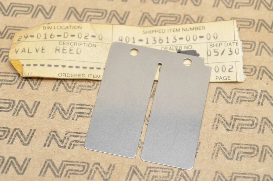 Válvula de caña 401-13613-00 NOS Yamaha MX100 MX125 MX175 RD400 YZ100 YZ125 Foto 1 de 1