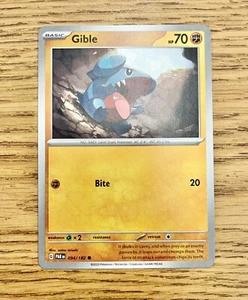 Gible 094/182 NM / M - Paradox Rift Pokemon Card - $2 Combined Shipping - Picture 1 of 5