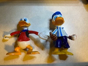 Disney Frontierland Donald Duck Loose 4" PVC Figure Arco 1980's Spiderman Shirt - Picture 1 of 4