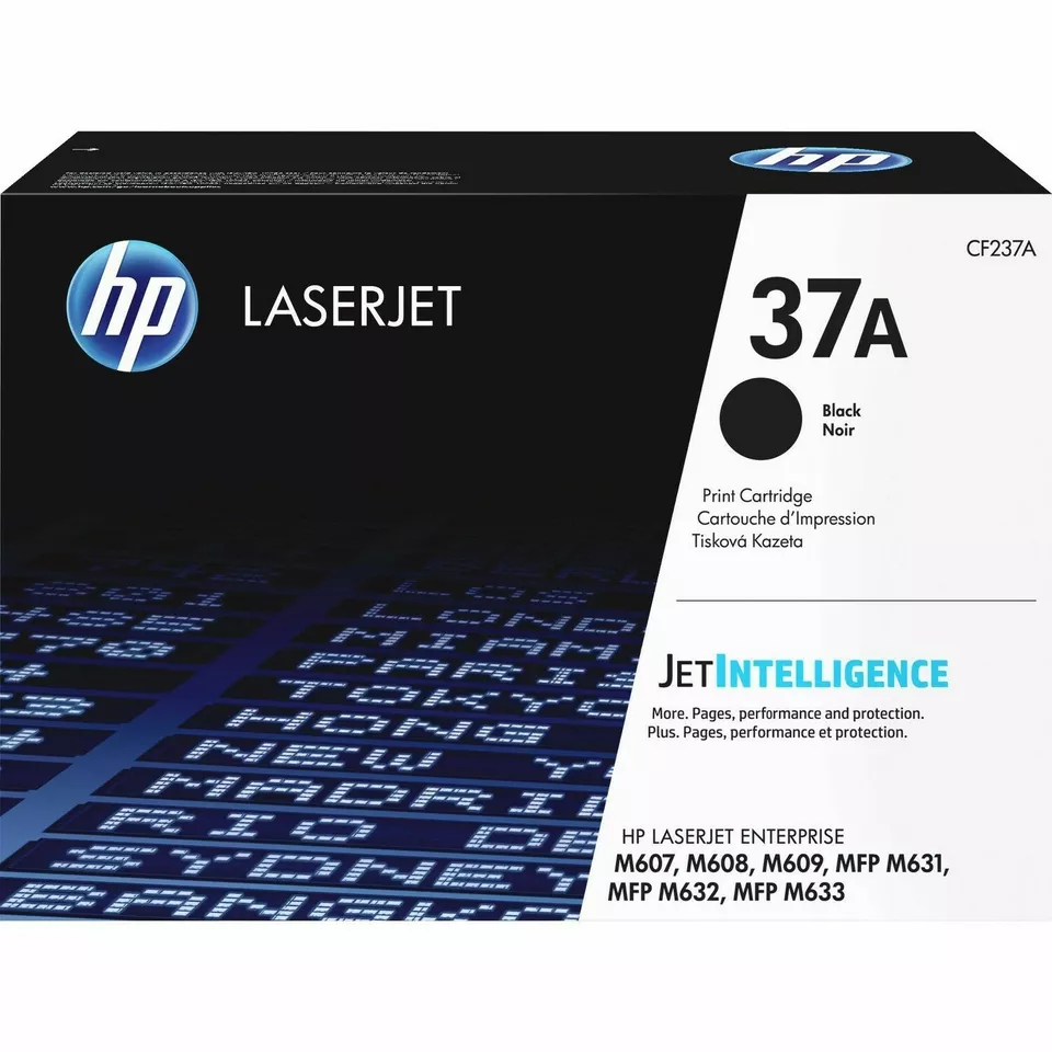 HP CF237A 37A LaserJet Toner Cartridge - Black