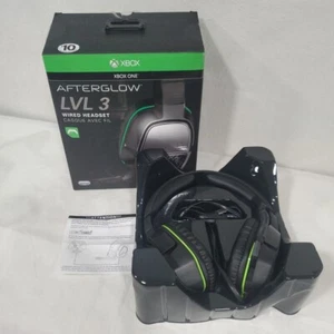 Afterglow LVL 3 Kabelgebundene Kopfhörer für Xbox One mit OVP GETESTET Schwarz - Bild 1 von 14
