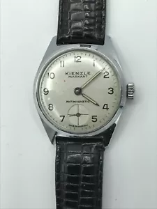 Armbanduhr KIENZLE MARKANT Antimagnetic-DAU-Handaufzug-Mechanisch-Ø30mm-Damenuhr - Foto 1 di 4
